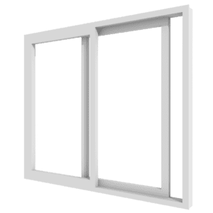 Zweiflügelige Kunststoff-Hebeschiebetür